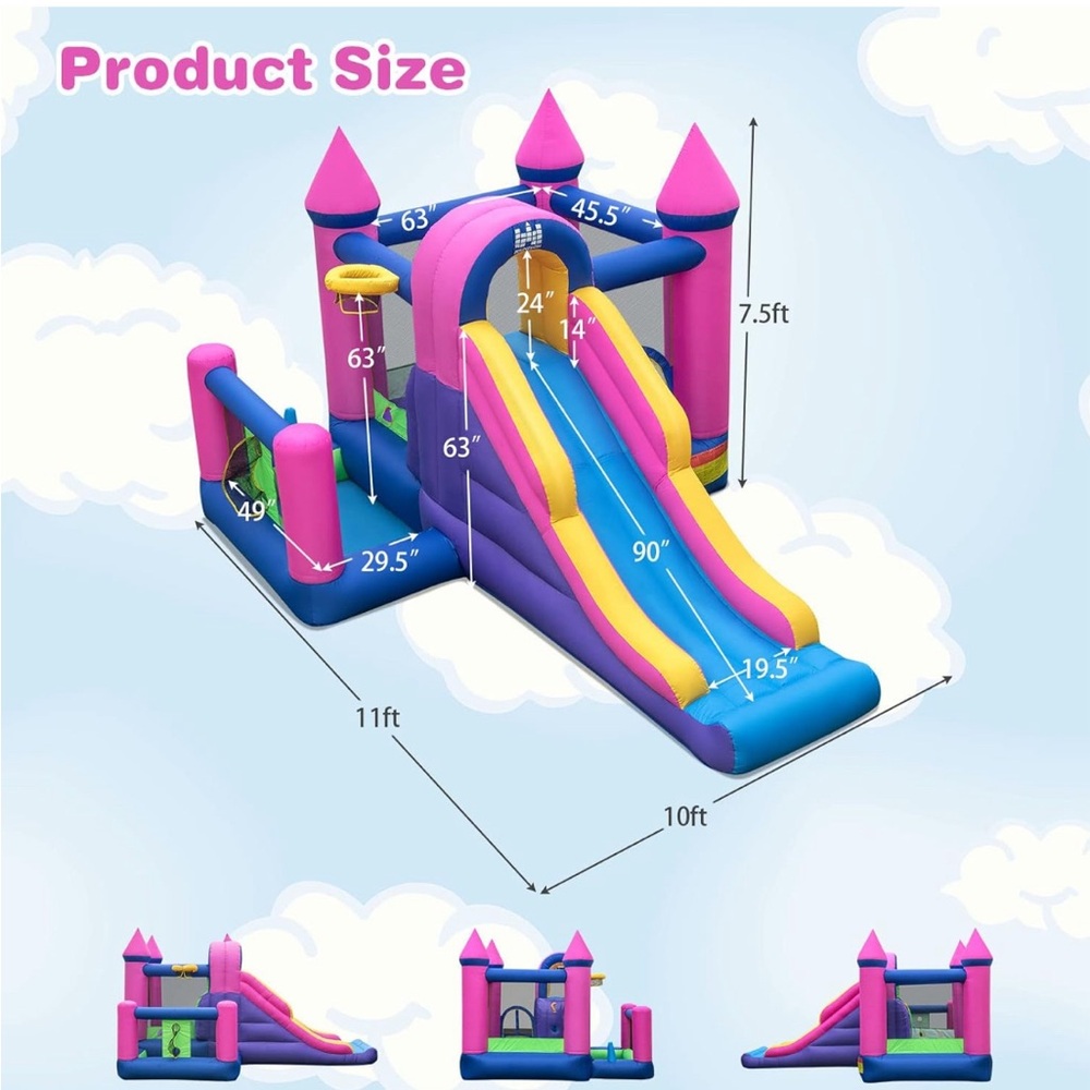 BOUNTECH Inflatable Bounce House - Picture 2 of 6